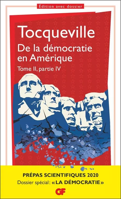 De la démocratie en Amérique tome II partie IV - Alexis Tocqueville (de) - Flammarion