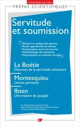 Servitude et soumission - Prépas scientifiques