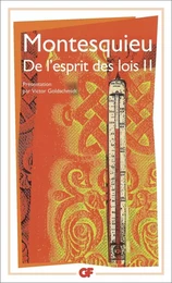 De l'esprit des lois (Tome 2)