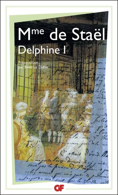 Delphine (Tome 1) - Germaine de Staël-Holstein - Flammarion