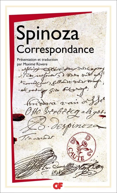 Correspondance - Baruch Spinoza - Flammarion