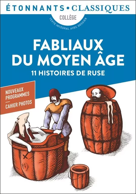 Fabliaux du Moyen Âge. 11 histoires de ruse -  Anonyme - Flammarion