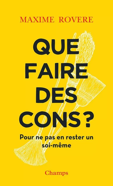 Que faire des cons ? Pour ne pas en rester un soi-même - Maxime Rovere - Flammarion