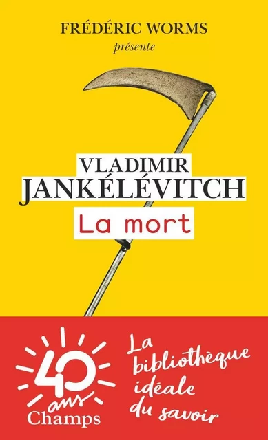 La mort - Vladimir Jankélévitch - Flammarion