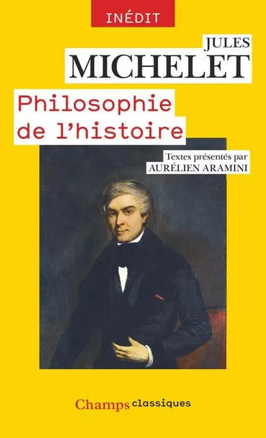 Philosophie de l'histoire - Jules Michelet - Flammarion