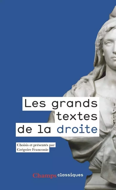 Les grands textes de la droite -  Anonyme - Flammarion