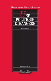 Une politique étrangère