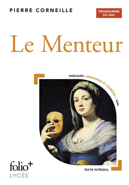 Le Menteur - BAC 2025 - Pierre Corneille - Editions Gallimard