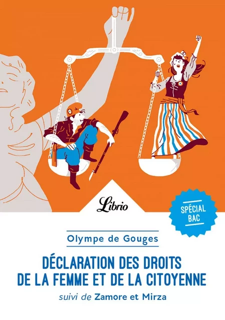 Déclaration des droits de la femme et de la citoyenne (BAC 2025) - Olympe Gouges (de) - J'ai Lu