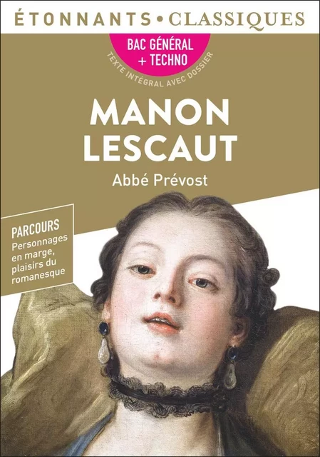 Manon Lescaut (BAC 2025) - Abbé Prévost - Flammarion