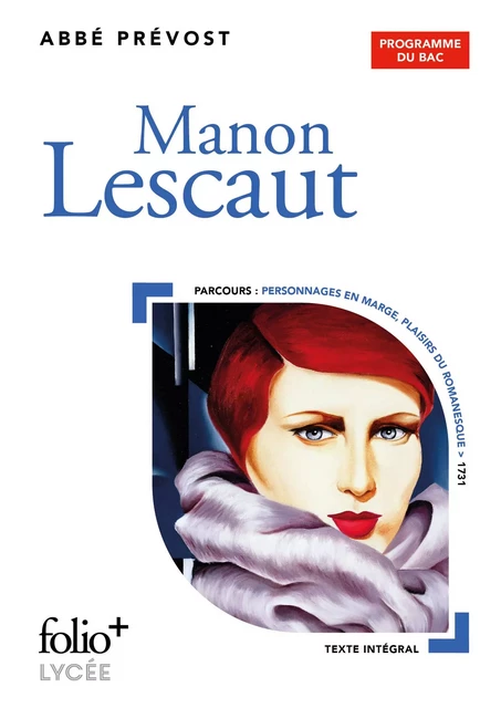 Manon Lescaut - BAC 2025 - Abbé Prévost - Editions Gallimard