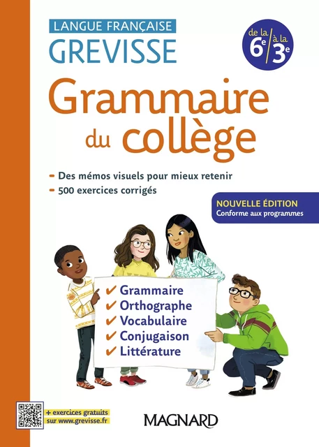 Grevisse du collège - Bénédicte Gaillard, Laurence Mokrani - Magnard