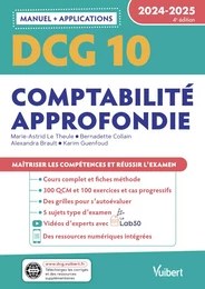 DCG 10 - Comptabilité approfondie : Manuel et Applications 2024-2025