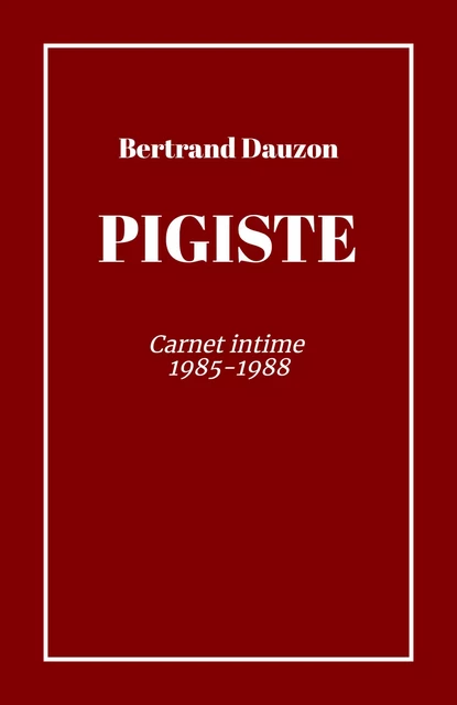 Pigiste - Bertrand Dauzon - Librinova