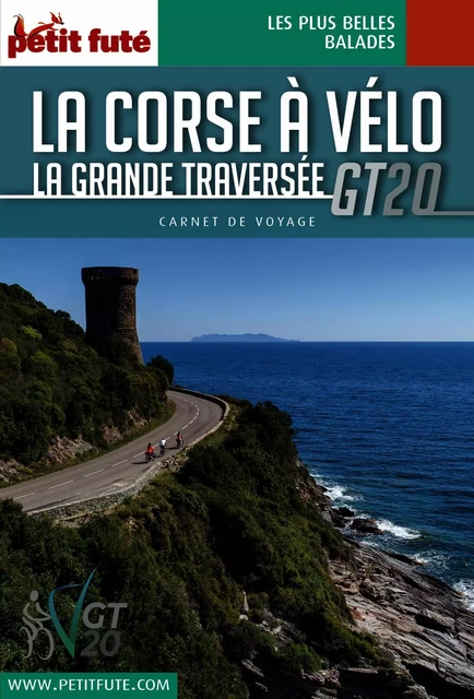 CORSE A VELO 2021/2022 Carnet Petit Futé - Dominique Auzias, Jean-Paul Labourdette - Petit Futé