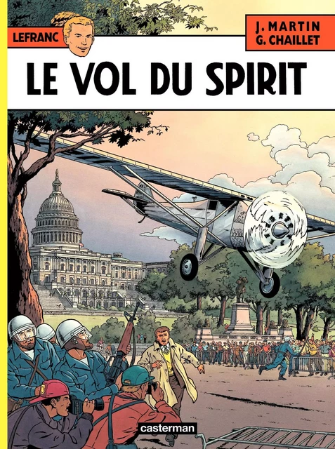 Lefranc (Tome 13) - Le vol du Spirit - Jacques Martin - Casterman