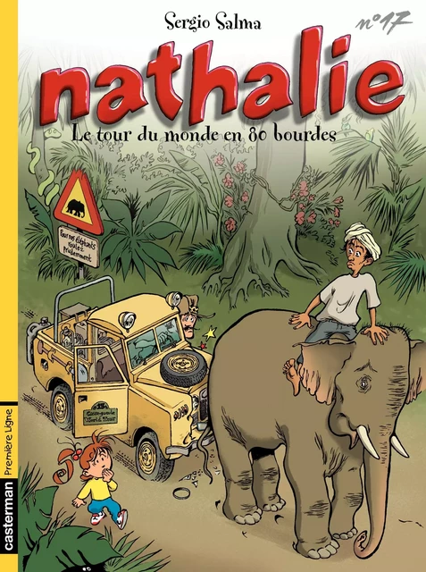 Nathalie (Tome 17) - Le Tour du monde en 80 bourdes - Sergio Salma - Casterman