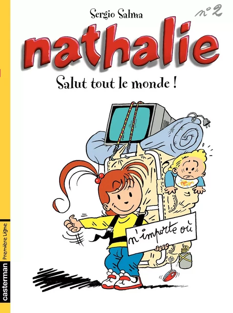 Nathalie (Tome 2) - Salut tout le monde! - Sergio Salma - Casterman