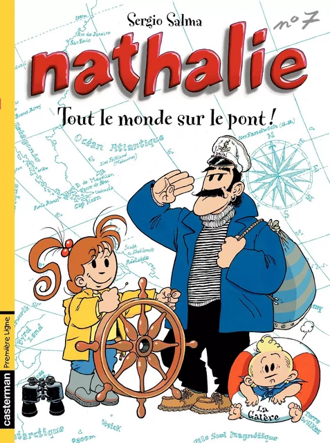 Nathalie (Tome 7) - Tout le monde sur le pont ! - Sergio Salma - Casterman