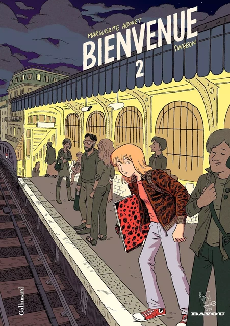 Bienvenue (Tome 2) - Marguerite Abouet,  Singeon - Éditions Gallimard BD