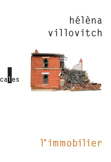 L'immobilier - Hélèna Villovitch - Editions Gallimard