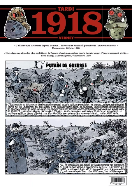 Journal de guerre – 1918 - Jacques Tardi, Jean-Pierre Verney - Casterman