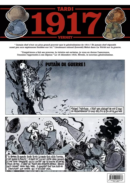 Journal de guerre – 1917 - Jacques Tardi, Jean-Pierre Verney - Casterman