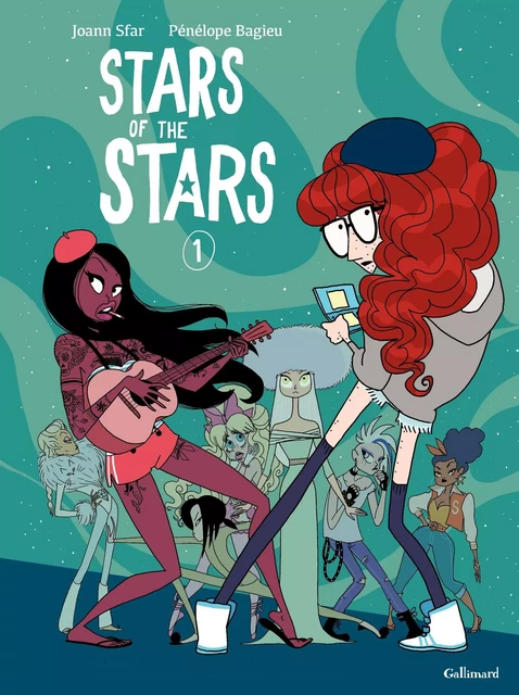 Stars of the Stars (Tome 1) - Joann Sfar, Pénélope Bagieu - Éditions Gallimard BD