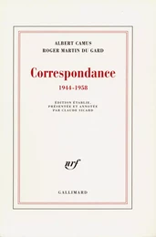 Correspondance (1944-1958)