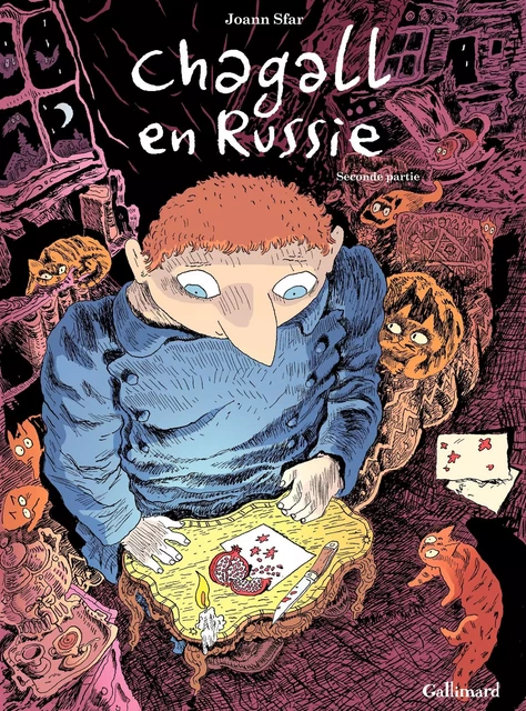 Chagall en Russie (Tome 2) - Joann Sfar - Éditions Gallimard BD