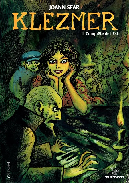 Klezmer (Tome 1) - Conquête de l'Est - Joann Sfar - Éditions Gallimard BD