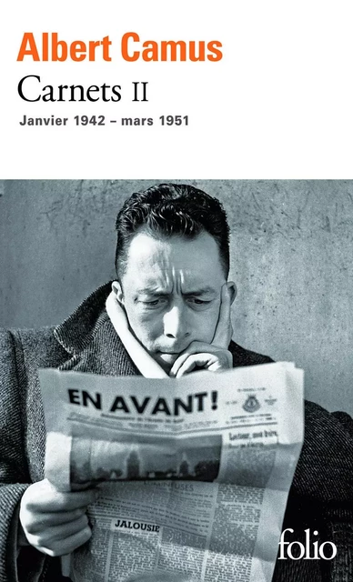 Carnets (Tome 2) - janvier 1942 - mars 1951 - Albert Camus - Editions Gallimard