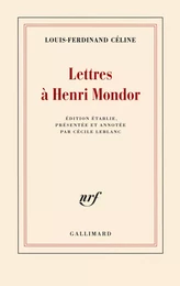 Lettres à Henri Mondor