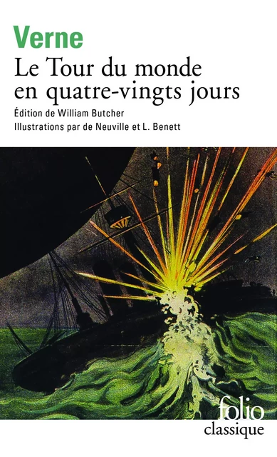 Le Tour du monde en 80 jours (édition enrichie illustrée) - Jules Verne - Editions Gallimard