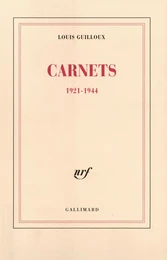 Carnets (1921-1944)