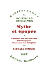 Mythe et épopée