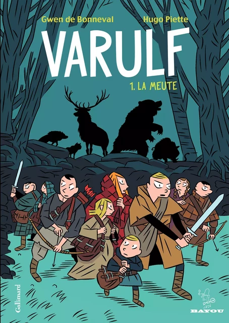 Varulf (Tome 1) - La Meute - Gwen de Bonneval - Éditions Gallimard BD