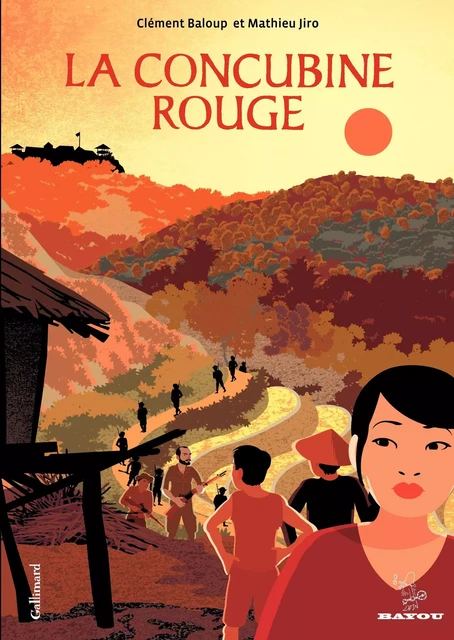 La Concubine Rouge - Clément Baloup - Éditions Gallimard BD