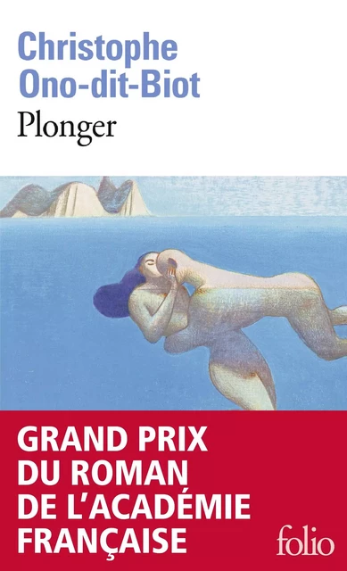 Plonger - Christophe Ono-Dit-Biot - Editions Gallimard