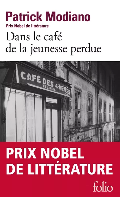 Dans le café de la jeunesse perdue - Patrick Modiano - Editions Gallimard