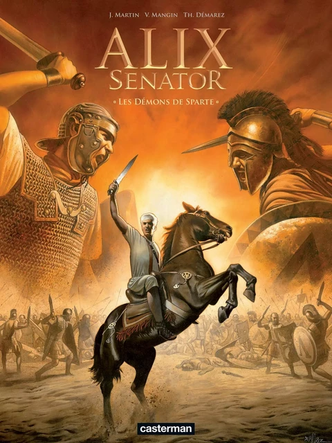 Alix Senator (Tome 4) - Les Démons de Sparte - Valérie Mangin - Casterman