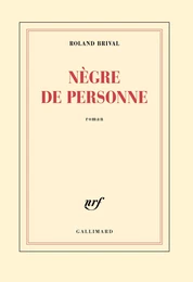 Nègre de personne