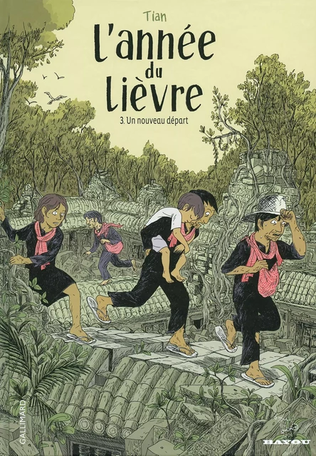 L'Année du lièvre (Tome 3) - Un nouveau départ -  Tian - Éditions Gallimard BD