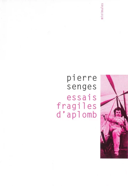 Essais fragiles d'aplomb - Pierre Senges - Editions Gallimard