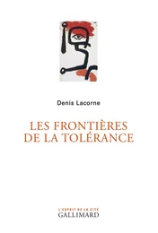 Les frontières de la tolérance