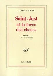 Saint-Just et la force des choses