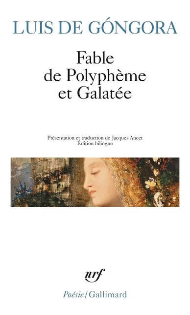 Fable de Polyphème et Galatée - Luis de Góngora - Editions Gallimard