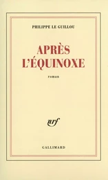 Après l'équinoxe