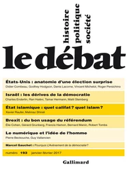 Le Débat N° 193 (Janvier - février 2017)