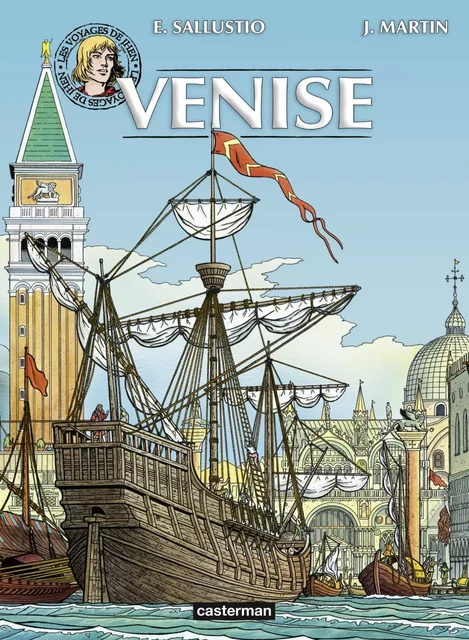 Les voyages de Jhen - Venise - Jacques Martin - Casterman